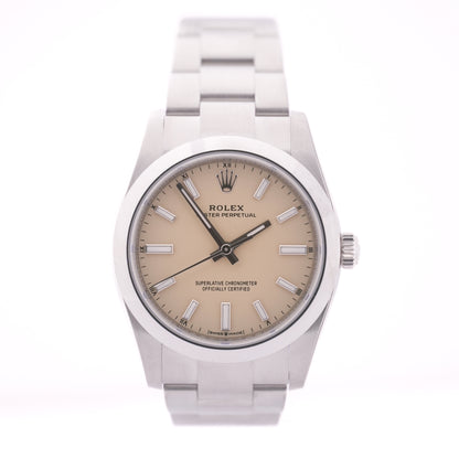 Rolex OysterPerpetual 34 mm "Beige" FULLSET-ZUG-2025
