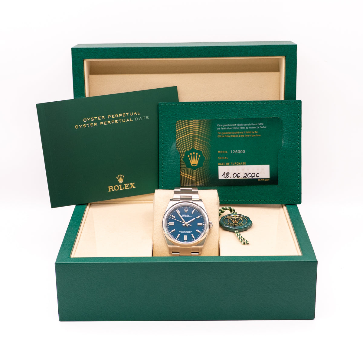 Rolex OysterPerpetual 36 "Blue"