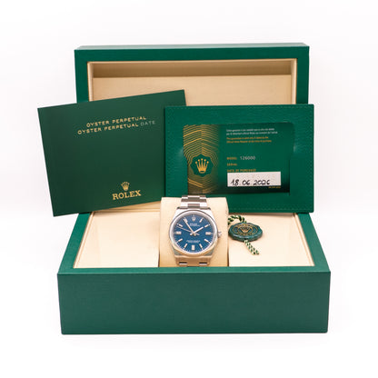 Rolex OysterPerpetual 36 "Blue"