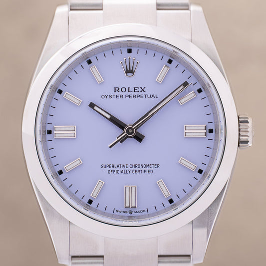 Rolex OysterPerpetual 36 "Lavendel" FULLSET-ZUG-2026