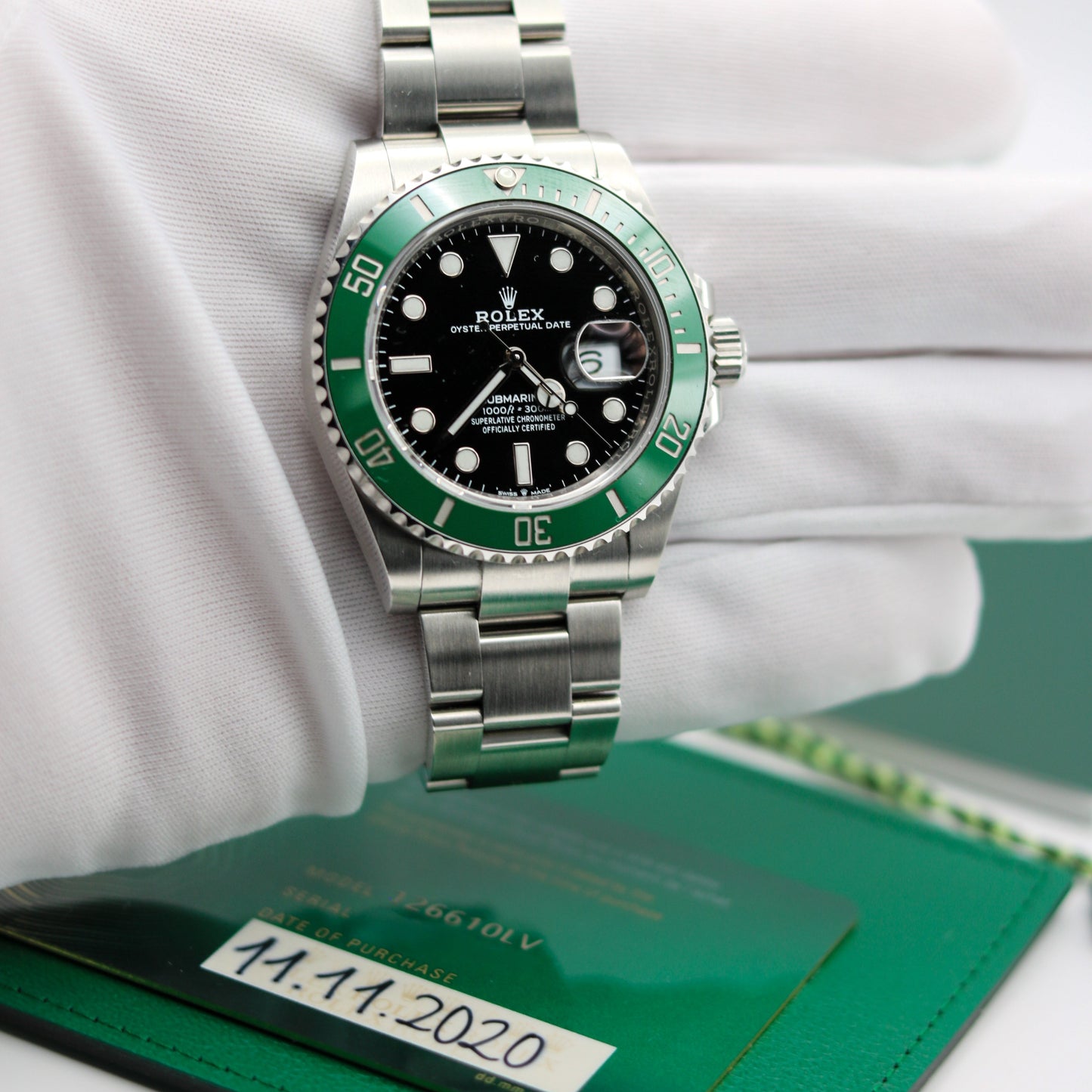 Rolex Submariner "Starbucks" MK1 FULLSET-ZWN-2020
