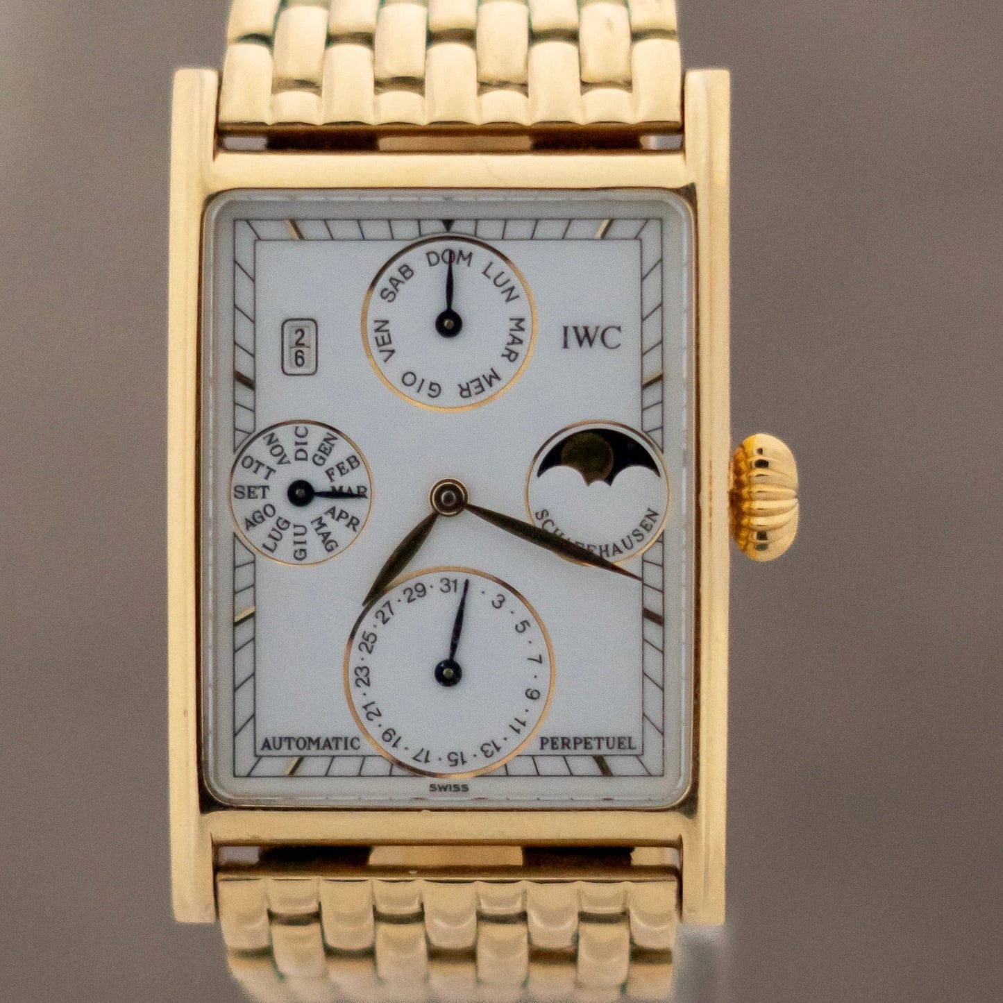 IWC Novocento ewiger Kalender FULLSET-ZSG-20XX