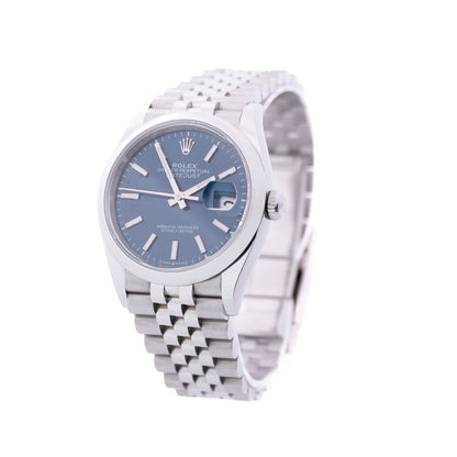 Rolex DateJust 36 mm Blue FULLSET-ZWN-2026