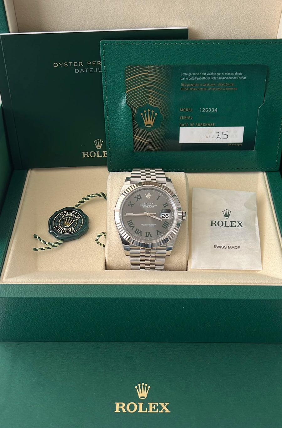 Rolex Datejust 41 126334