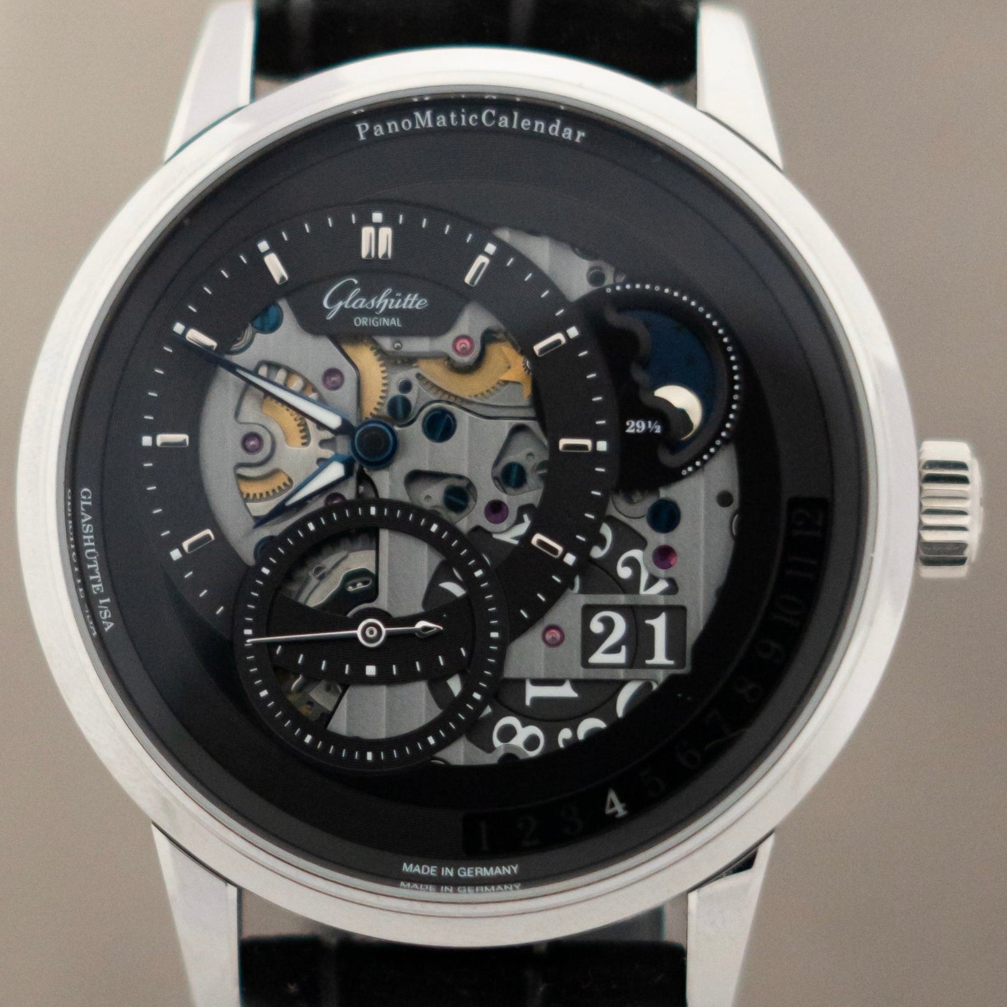 Glashütte PanoMaticCalendar Platin FULLSET-ZSG-2024