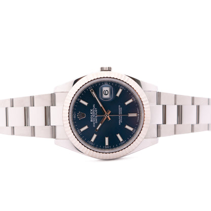 Rolex DateJust 41 "blue" FULLSET-ZWN-2023