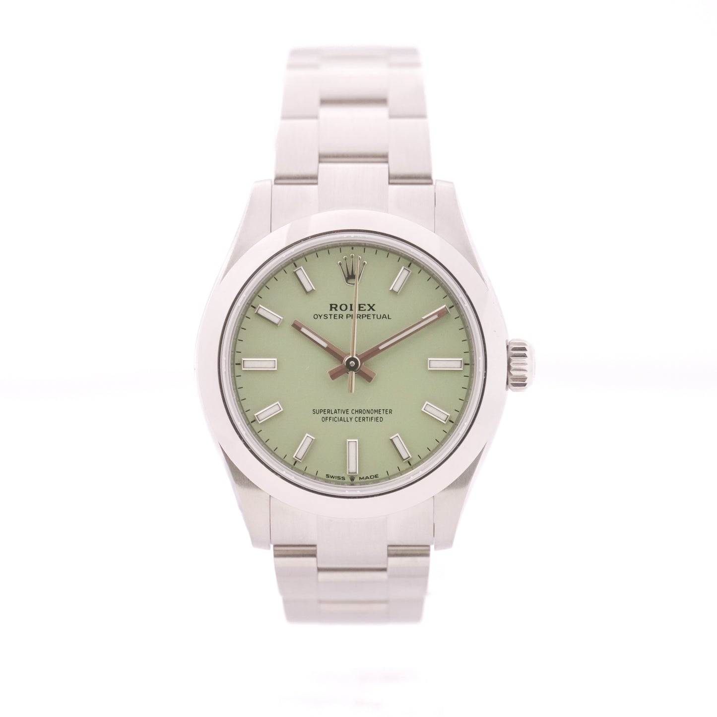 Rolex OysterPerpetual 31 "Pistachio" FULLSET-ZUG-2026