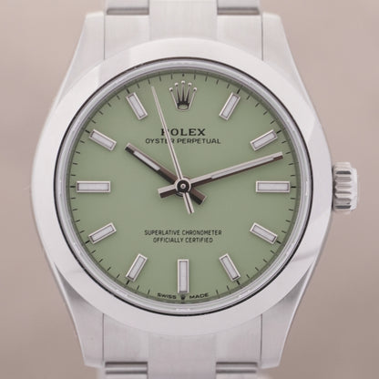 Rolex OysterPerpetual 31 "Pistachio" FULLSET-ZUG-2026