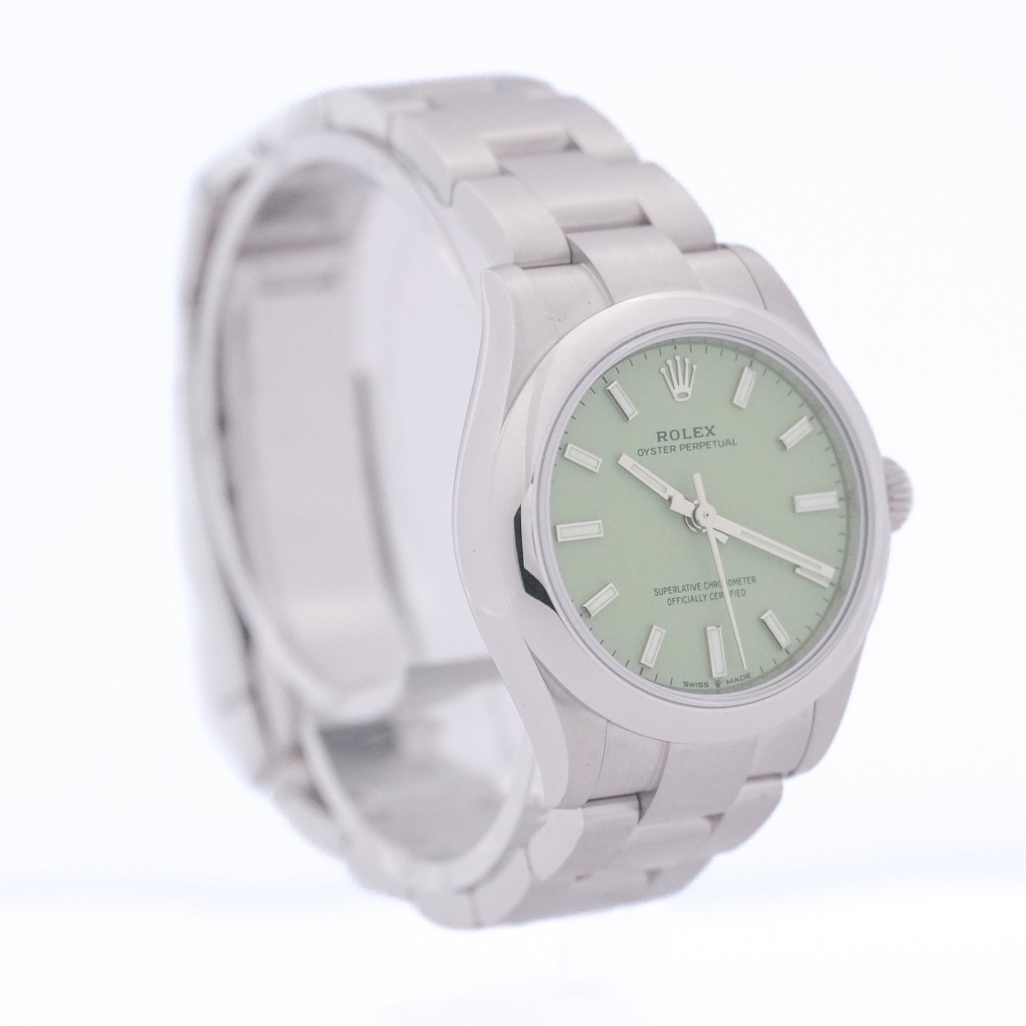 Rolex OysterPerpetual 31 "Pistachio" FULLSET-ZUG-2026