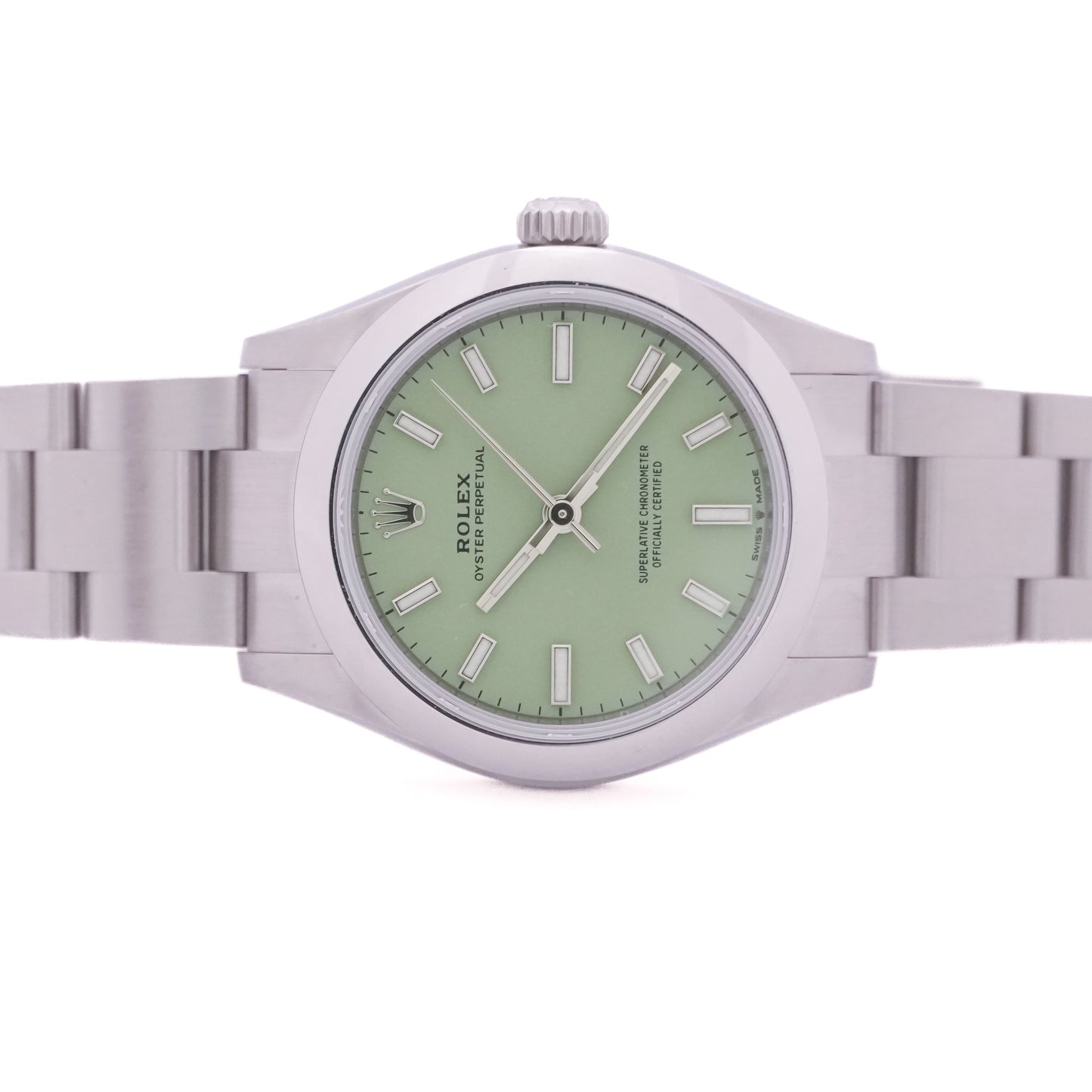 Rolex OysterPerpetual 31 "Pistachio" FULLSET-ZUG-2026
