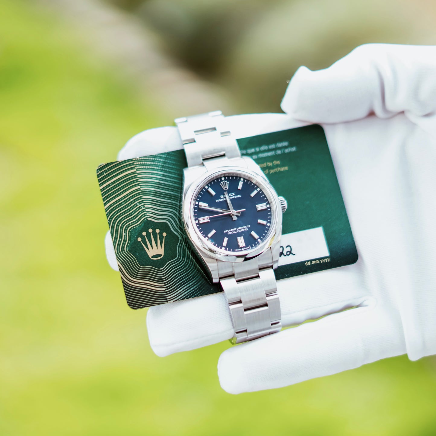 Rolex OysterPerpetual 36 FULLSET-ZWN-2022