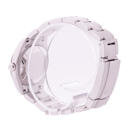 Rolex Oyster Perpetual 31mm Candy – Rückseitige Detailansicht mit Krone und Faltschließe