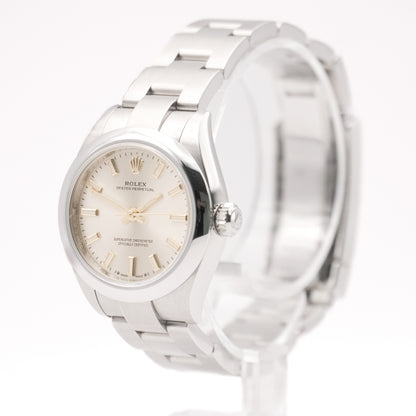 Rolex OysterPerpetual 28 "Silver" FULLSET-ZWN-2022