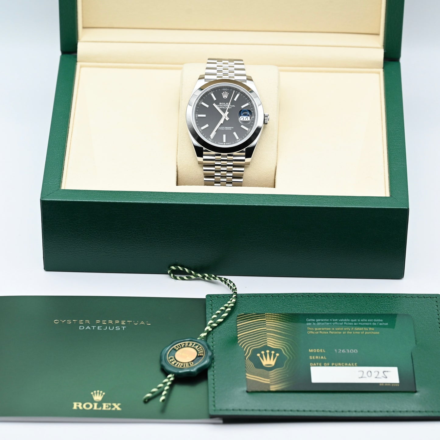 Rolex Datejust 41 126300 FULLSET-ZUG-2025