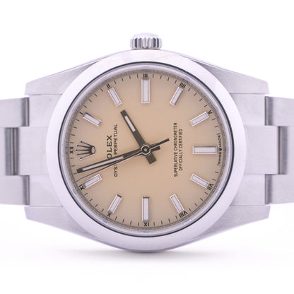 Rolex OysterPerpetual 34 mm "Beige" FULLSET-ZUG-2025