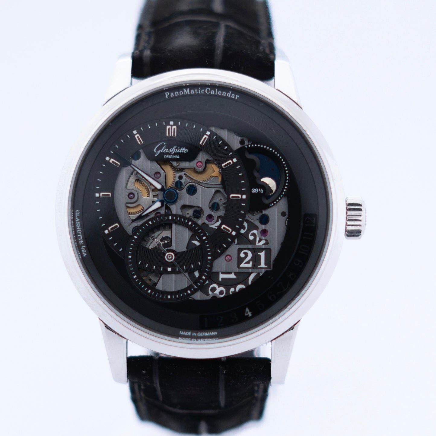 Glashütte PanoMaticCalendar Platin FULLSET-ZSG-2024
